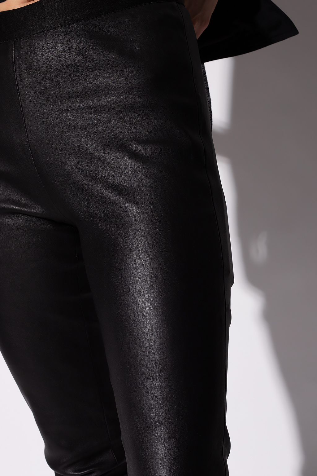 Ann Demeulemeester Leather trousers